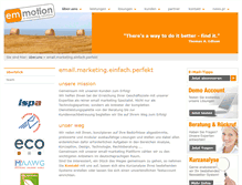 Tablet Screenshot of emmotion.co.at